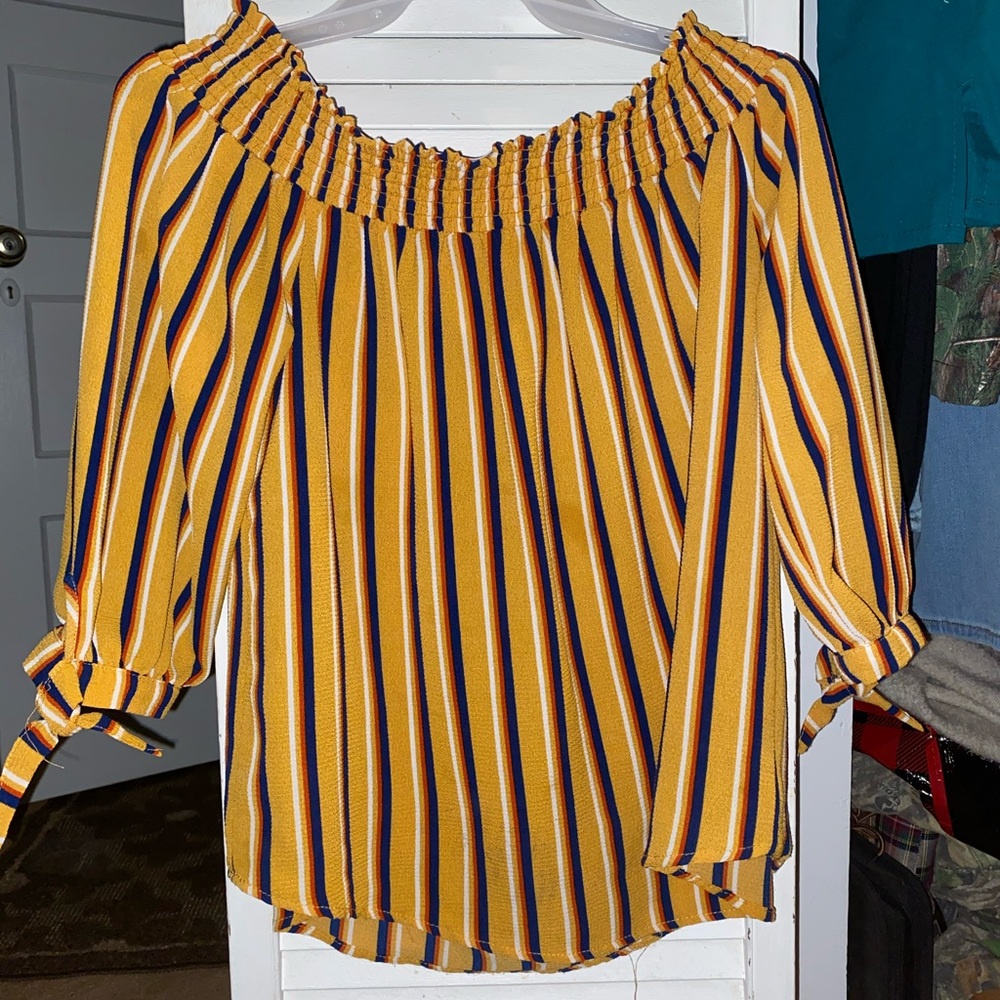 off the shoulder shirt